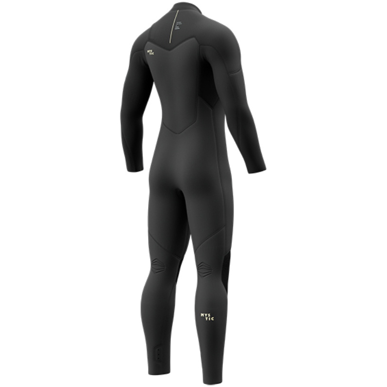 2026 Mystic Mens Motion 4/3mm Chest Zip Wetsuit 35000.270007 - Black